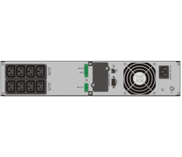 Power Walker ON-LINE (1000VA/900W, 8x IEC, LCD, RACK) - 545750 - zdjęcie 7